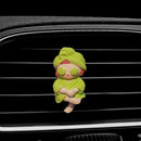 Car Vent Aromatherapy Clip Cute Cartoon Ice Cream Girl Design