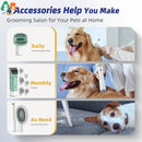 Pet Grooming Kit 7 In 1 Vacuum Clippers Shedding Tools For Dogs Cats