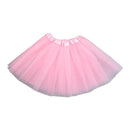 Kids Ballet Skirt Elastic Mesh Tutu Gymnastics Dance Dress