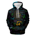 Men's Hooded Sweatshirt 3D Printed Pattern Casual Loose Sportswear Top