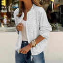 Women Sequin Jacket Long Sleeve Glitter Casual Elegant Cardigan