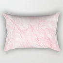 Nordic Pink Checkered Striped Cushion Pillowcase For Office Living Room