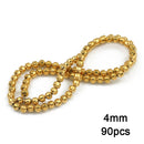 Gold Plated Hematite Beads Star Heart Shapes Loose Jewelry Beads