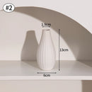 Ceramic Vase White Nordic Flower Pot Decorative Home Decor
