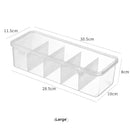 Transparent Data Cable Organizer Case With Lid Dustproof Card Storage Box