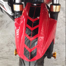Motorcycle Arrow Stripe Sticker Waterproof Reflective Motorbike Fender Tape