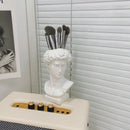 David Head Vase Resin Sculpture Artistic Flower Pot Home Decor