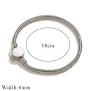 Stainless Steel Braided Rope Adjustable Bracelet For Men And Women