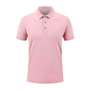 Men's Polo Shirt Short Sleeve Solid Color Lightweight Casual Top