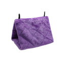 Soft Plush Bird Hammock Parrot Nest Hut Tent Hanging Bed