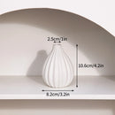 INS Ceramic Vase White Nordic Decorative Flower Pot For Home Decor