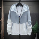 Waterproof Hooded Jacket Men Women Quick Dry Sun Protection Windbreaker