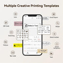 NIIMBOT D110 Thermal Label Printer Portable Mini For Office Home School