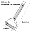 4in1 Stainless Steel Vegetable Peeler Grater Slicer Multifunctional Tool