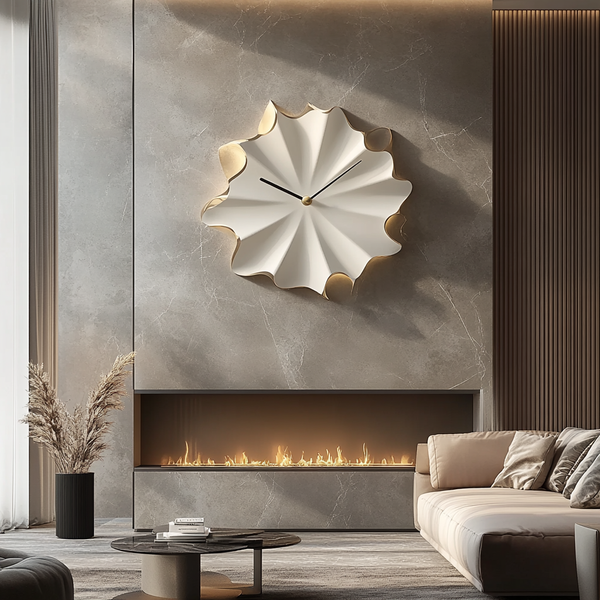 MCDFL Luxury 3D Wall Clock Modern Decorative Timepiece for Living Room Kitchen Bedroom