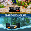 Fish Tank Underground Tunnel Aquarium Cave Shelter For Fish Shrimp