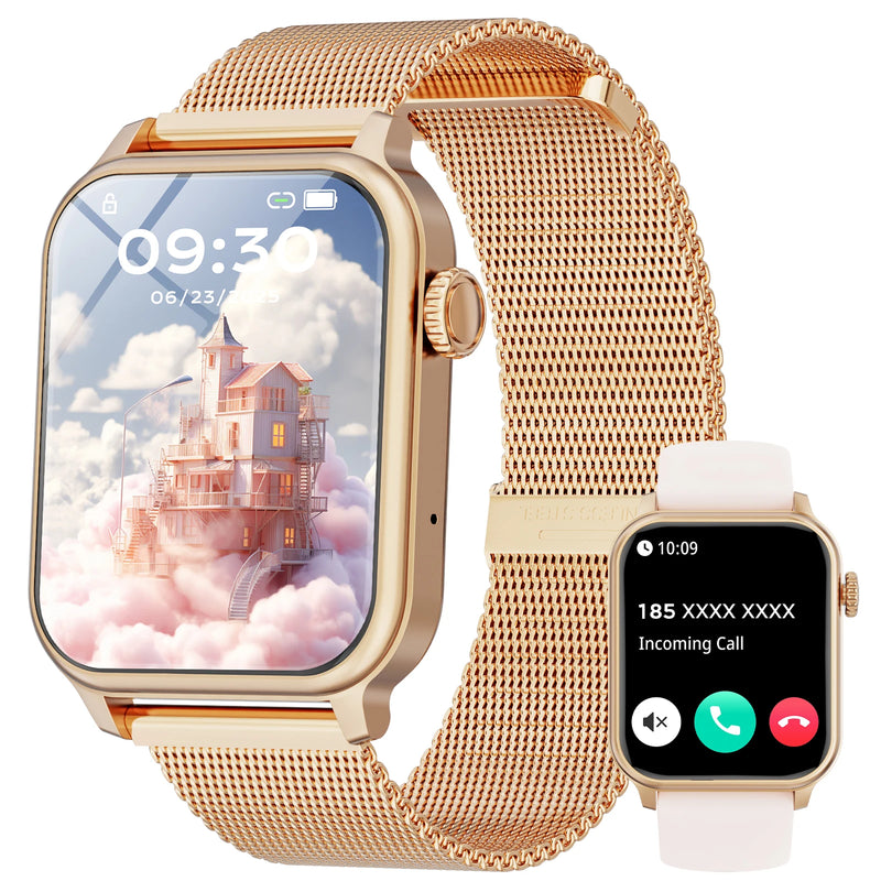 Karchilor Smartwatch With Bluetooth Calling 185 Inch HD Screen Large Battery