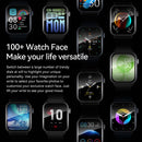 Karchilor Smartwatch With Bluetooth Calling 185 Inch HD Screen Large Battery