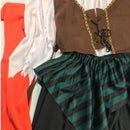 Pirate Costume For Adults Jack Sparrow Captain Caribbean Cosplay Set
