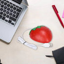 3D Mini Wired USB Mouse Cute Strawberry Cartoon Optical Mouse