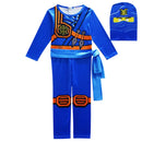 Ninja Cosplay Costume Kids Jumpsuit Set For Party Halloween Christmas