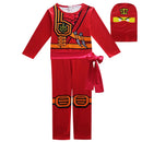 Ninja Cosplay Costume Kids Jumpsuit Set For Party Halloween Christmas