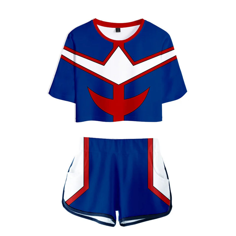 My Hero Academia Cosplay Costume Girls Todoroki Uraraka Bakugou Suits