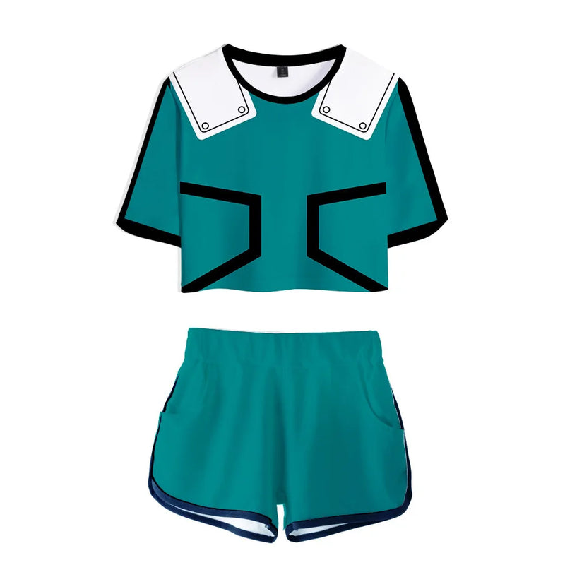 My Hero Academia Cosplay Costume Girls Todoroki Uraraka Bakugou Suits