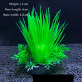Artificial Aquarium Plants Green Plastic Underwater Fish Tank Decor