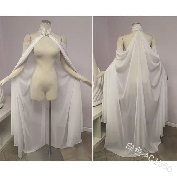 Medieval Cape Hooded Cloak Unisex Mantle Wicca Wizard Costume