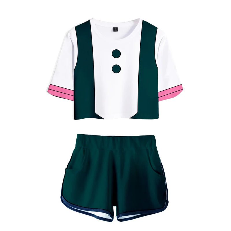 My Hero Academia Cosplay Costume Girls Todoroki Uraraka Bakugou Suits