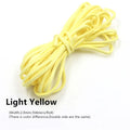 3MM 5M Faux Suede Leather Cord Flat Velvet Beading Thread Cord