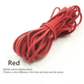 3MM 5M Faux Suede Leather Cord Flat Velvet Beading Thread Cord