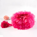 Baby Tutu Skirt Set Girls Tulle Tutu Bloomers Headband 2pcs