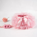 Baby Tutu Skirt Set Girls Tulle Tutu Bloomers Headband 2pcs