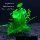 Artificial Aquarium Plants Green Plastic Underwater Fish Tank Decor