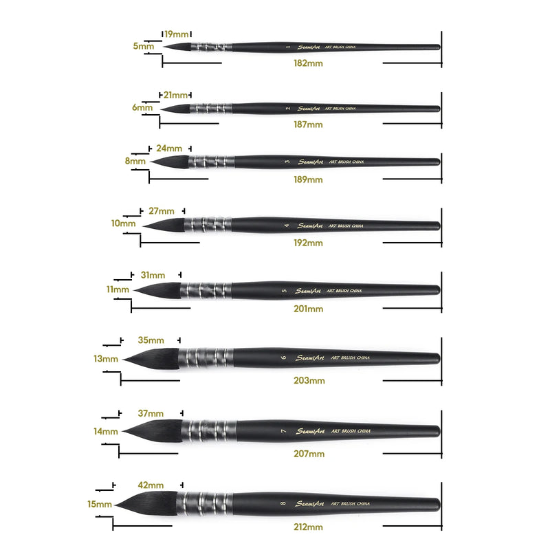 Artist Watercolor Brush Pen For Painting Drawing School Art Supplies