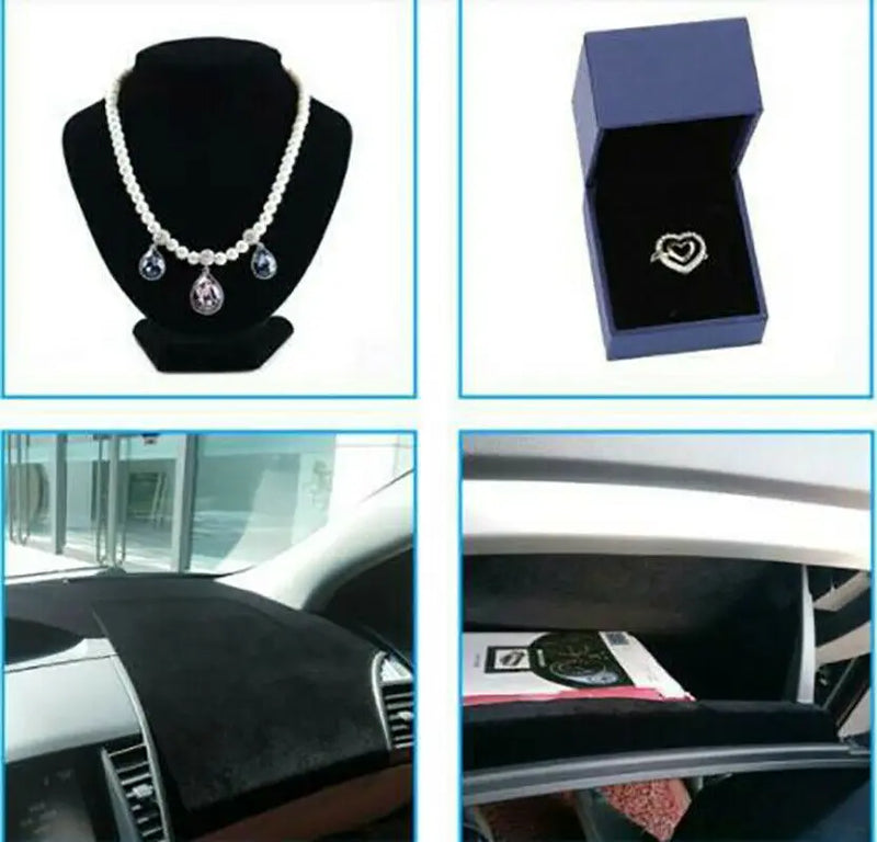 Self-adhesive Velvet Fabric Liner For Jewelry Craft Multicolor Stickers