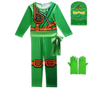 Ninja Cosplay Costume Kids Jumpsuit Set For Party Halloween Christmas