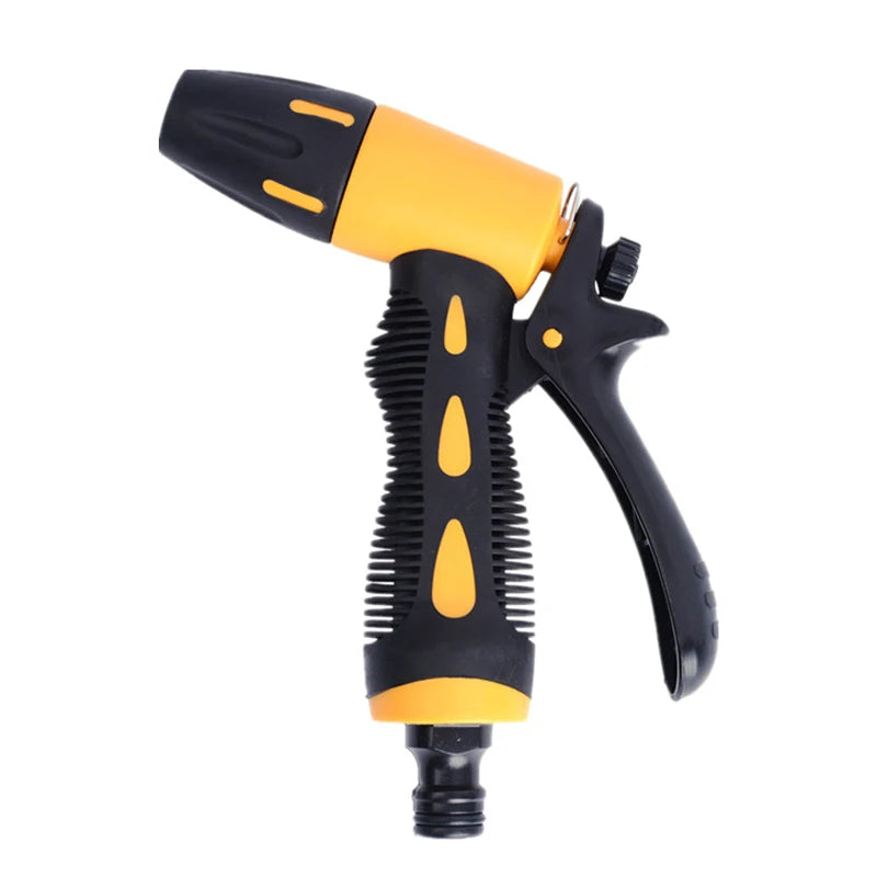 Portable High Pressure Water Gun Adjustable Metal Car Wash Hose Nozzle