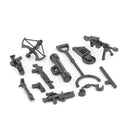 WWII Military Building Blocks Toy Soldier Figure With Heavy Machine Gun