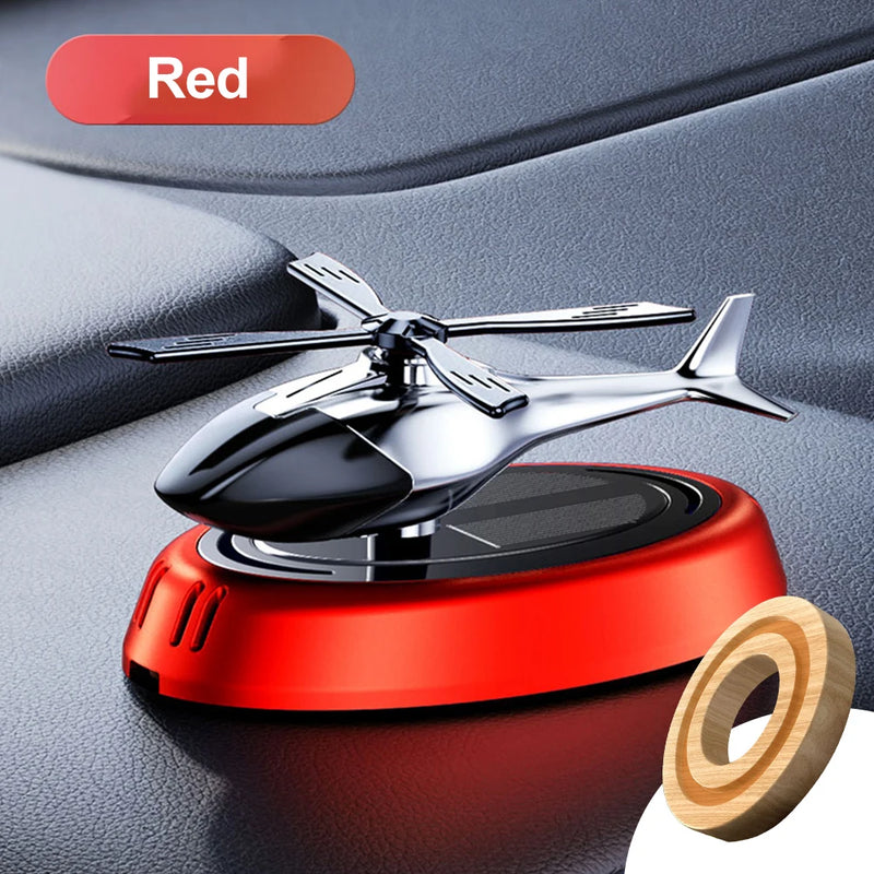 Helicopter Car Air Freshener Propeller Rotary Aromatherapy Diffuser