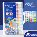 Water-based Acrylic Marker Pens Set For Art DIY Painting Graffiti