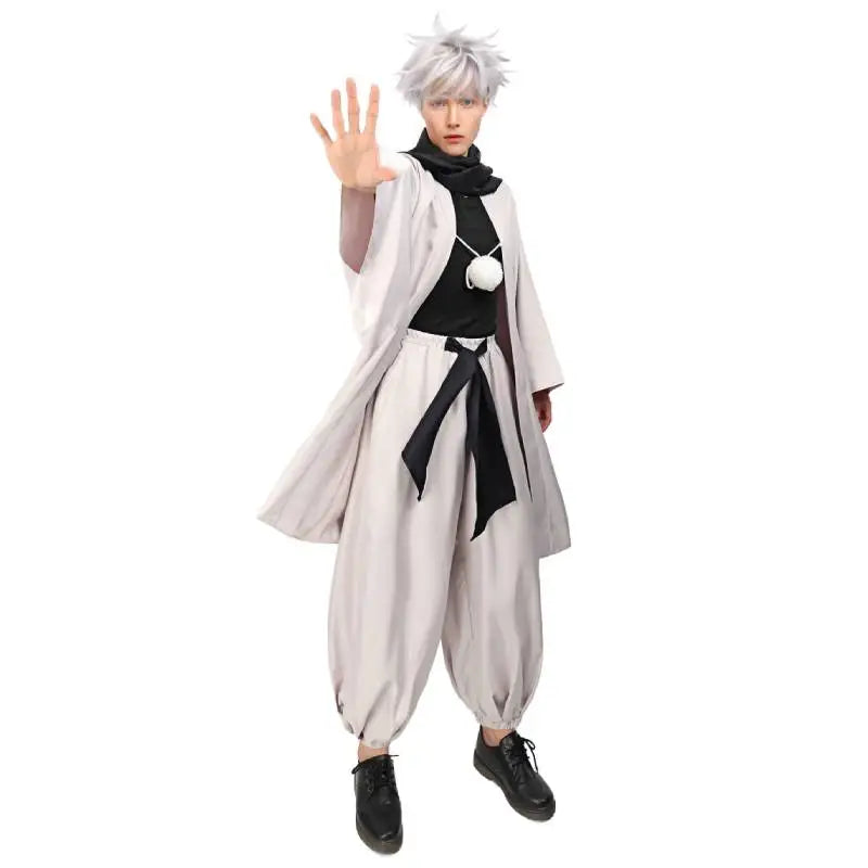 Toji Fushiguro Cosplay Costume Men's JJK Stretchy Pants Outfit