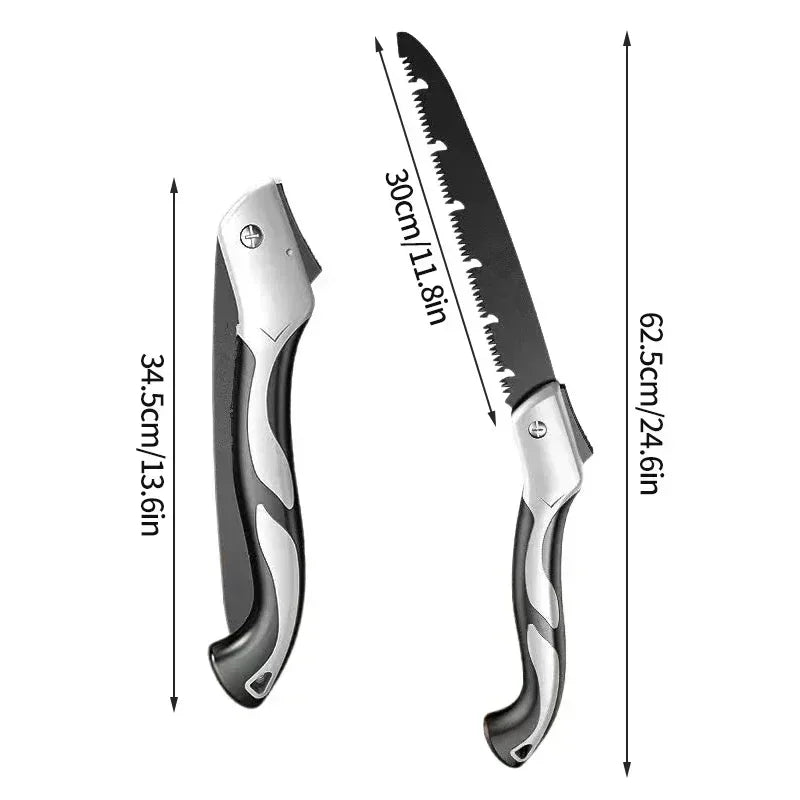 Folding Hand Saw Portable Outdoor Woodworking Garden Pruner Tool