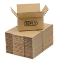 Small Mailing Boxes Brown Corrugated Cardboard Mailer With Lids