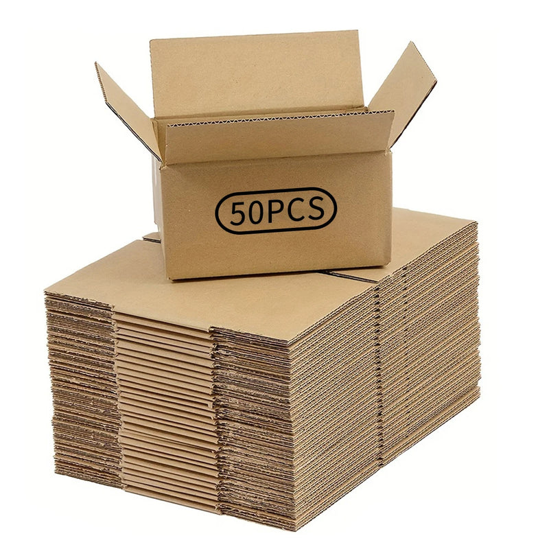 Small Mailing Boxes Brown Corrugated Cardboard Mailer With Lids