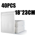 10Pcs White Bubble Mailer Envelope Self Seal Shipping Bags