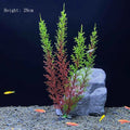 Artificial Aquarium Plants Green Plastic Underwater Fish Tank Decor