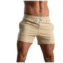 Mens Cargo Shorts Casual Colorful Striped Sports Beach Pants Plus Size